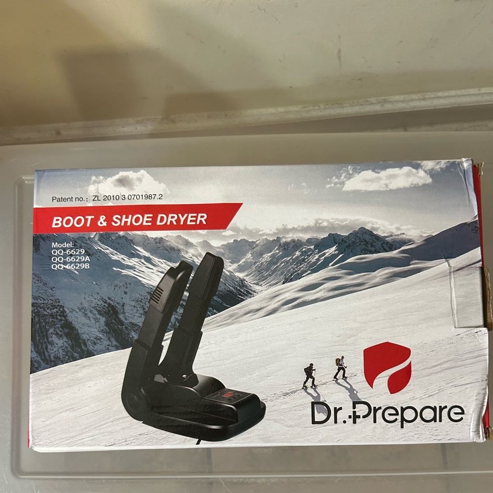 Black Boot & Shoe Dryer